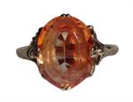 vintage ring citrine hotsjok 